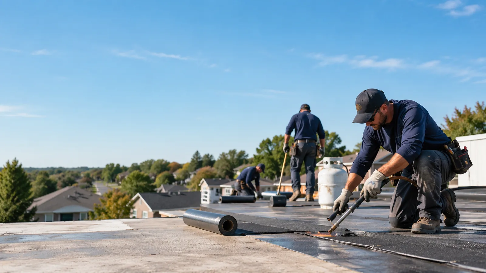Flat Roof Leak Repair providers in Liscomb, IA